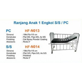 Brancard Ranjang Anak 1 Engkol Stainless Steel