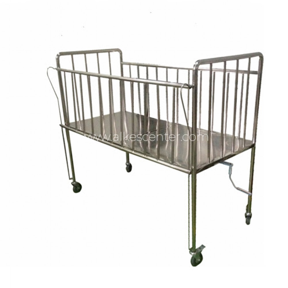 Brancard Ranjang Anak 1 Engkol Stainless Steel