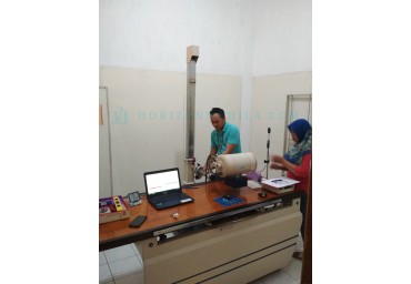 Pendampingan Uji Kesesuaian UKES pesawat Xray China di Kutoarjo