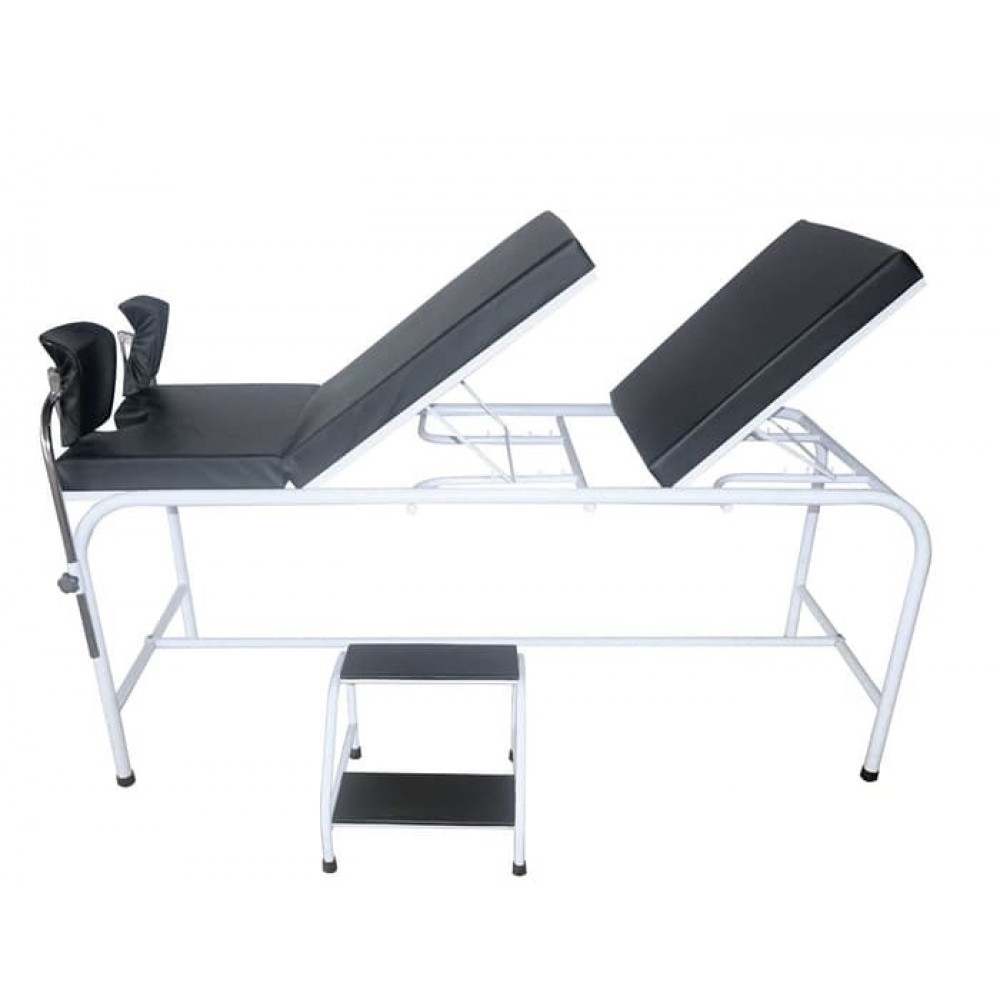 Gynaecolog Examination Table Foot Step Meja Persalinan Bahan Besi