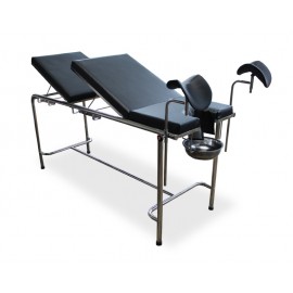 Gynaecolog Examination Table Foot Step Meja Persalinan Stainless Steel