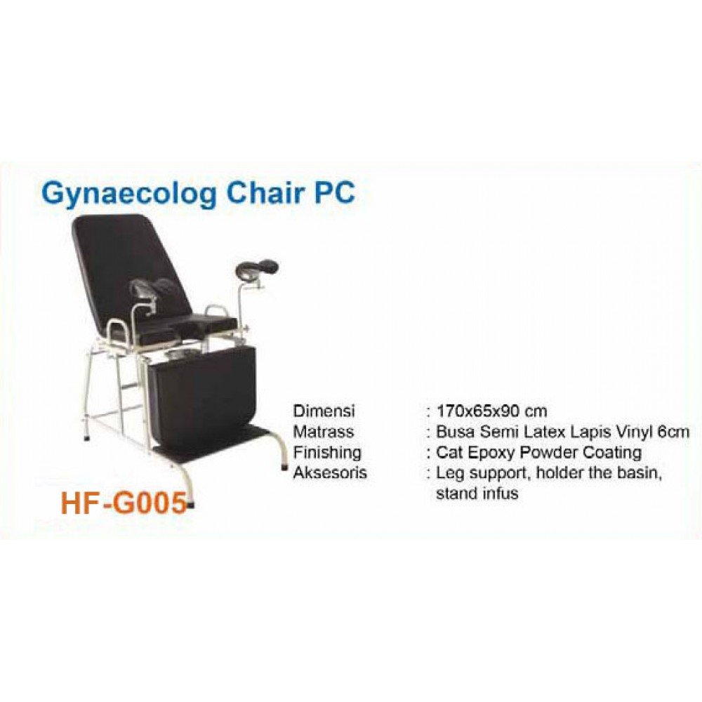Gynaecolog Chair Kursi Persalinan Bahan Besi