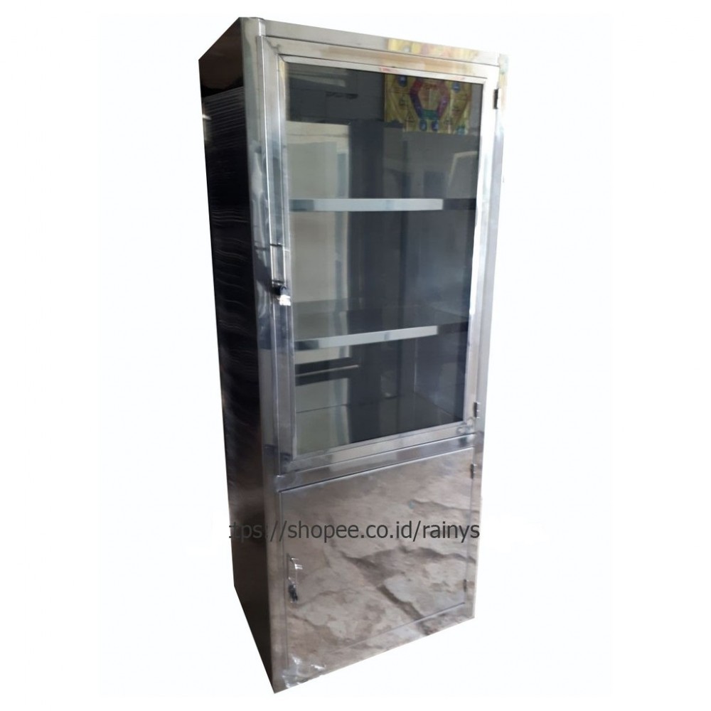 Lemari Obat 1 Pintu Stainless Steel