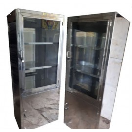 Lemari Obat 1 Pintu Stainless Steel