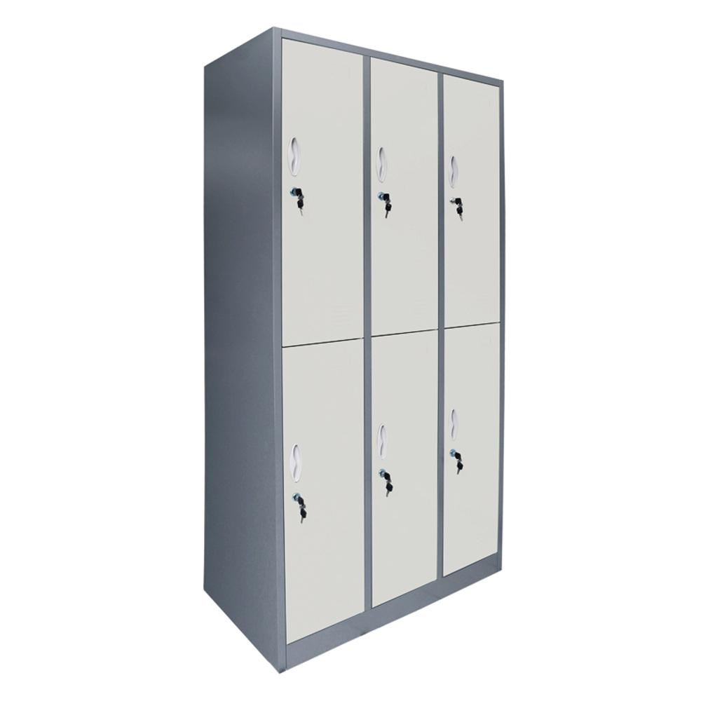 Lemari Locker 6 Pintu Besi