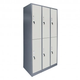 Lemari Locker 6 Pintu Besi