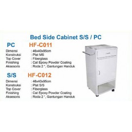 Bed Side Cabinet Lemari Ranjang Pasien Besi