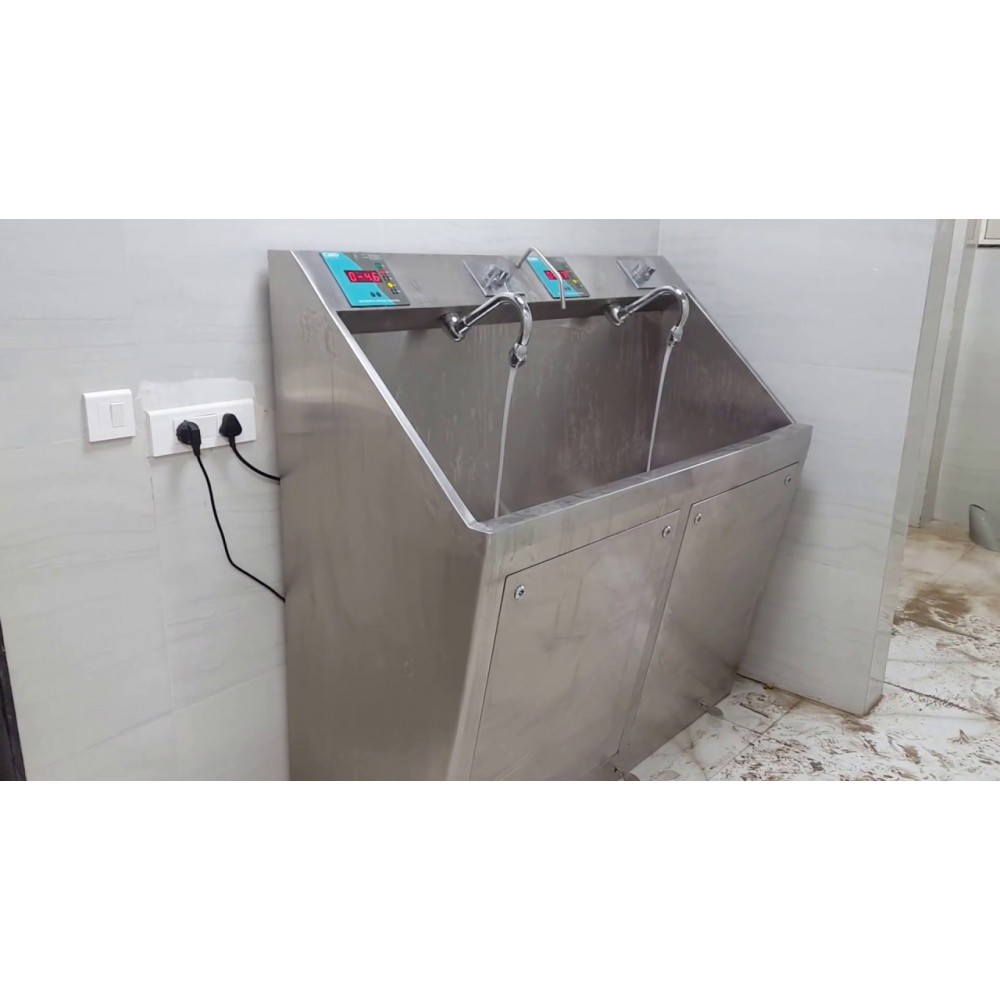 Scrub Station 2 Person Automatic