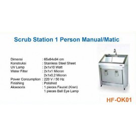 Scrub Station 1 Person Automatic